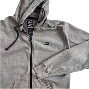 Billabong Men’s Zip Up Hoodie Jacket M Skater Surf Classic Loungewear Casual